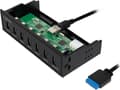 Miniatyrbillede 3 af 6: LogiLink UA0342 hukommelseskortlæser Intern Sort