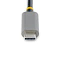 Miniatyrbild 4 av 5: StarTech.com 4-portars USB-C-hubb med 100 W strömförsörjningsladdning, 2x USB-A + 2x USB-C, 5Gbps, USBC-hubb med - 30 cm lång kabel, bärbar bärbar dat