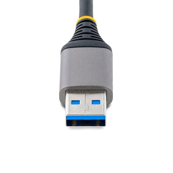 StarTech.com 4-ports USB-hub, USB3.0 5 Gbps, busdrevet, USB-A til 4x USB-A-hub med valgfri hjælpestrømindgang, bærbar stationær/bærbar USB-hub med 1 f