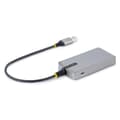 Miniatyrbillede 2 af 8: StarTech.com 4-ports USB-hub, USB3.0 5 Gbps, busdrevet, USB-A til 4x USB-A-hub med valgfri hjælpestrømindgang, bærbar stationær/bærbar USB-hub med 1 f