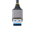 Pikkukuva 5 / 6: StarTech.com 3-porttinen USB-keskitin Ethernetillä, 3x USB-A-porttia, Gigabit Ethernet RJ45, USB 3.0 5Gbps, väyläkäyttöinen, USB-keskitin GbE:llä ja 1