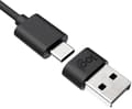 Miniatyrbillede 2 af 2: Logitech Logi Zone Wired USB-A-adapter - USB-adapter - USB Type A (M) til USB-C (W) - Grafit - til Zone Wired MSFT-teams