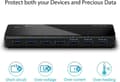 Miniatyrbild 2 av 9: TP-Link UH700 USB 3.2 Gen 1 (3.1 Gen 1) Micro-B 5000 Mbit/s Svart