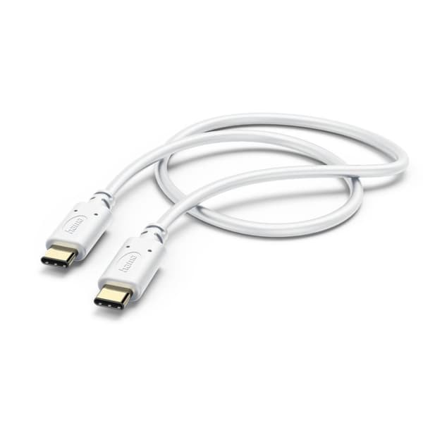 Hama 00201592 USB-kabel 1,5 m USB 2.0 USB C vit (00201592)