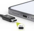 Miniatyrbillede 4 af 5: USB-C til USB-C kabel - USB2.0 - op til 20V/3A / sort - 2 meter