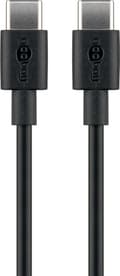 Miniatyrbillede 5 af 5: USB-C til USB-C kabel - USB2.0 - op til 20V/3A / sort - 2 meter