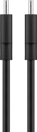Miniatyrbillede 2 af 5: USB-C til USB-C kabel - USB2.0 - op til 20V/3A / sort - 2 meter