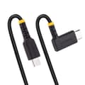 Miniatyrbild 4 av 5: StarTech.com 1m USB-C-laddningskabel, vinklad USB-C-kabel, 60W PD 3A, Robust snabbladdnings-USB-C-kabel, USB 2.0 Type-C, USB-laddningskabel med aramid