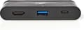 Miniatyrbillede 1 af 8: Nedis USB Multi Port Adapter | USB 3.2 Gen 1 | USB-C™ han | HDMI™ hun / USB-A hun / USB-C™ hun | Forniklet | Sort | Vinduesboks med Eurolås