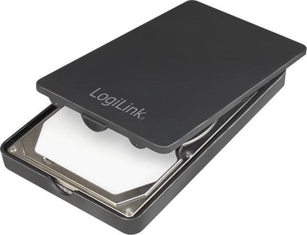 LogiLink UA0339 lagerdrev kabinet 2,5'' HDD/SSD kabinet Sort