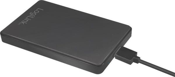 LogiLink UA0339 lagerdrev kabinet 2,5'' HDD/SSD kabinet Sort