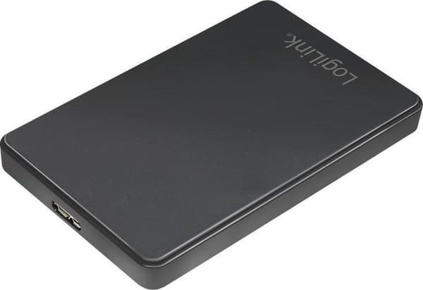 LogiLink UA0339 lagerdrev kabinet 2,5'' HDD/SSD kabinet Sort