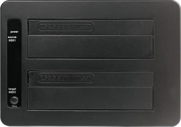 LogiLink QP0029 Harddisk dockingstation Antal harddiske (maks.): 2 x 2,5 tommer, 3,5 tommer