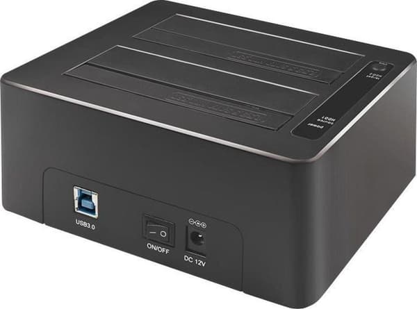 LogiLink QP0029 Harddisk dockingstation Antal harddiske (maks.): 2 x 2,5 tommer, 3,5 tommer
