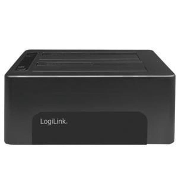 LogiLink QP0029 Harddisk dockingstation Antal harddiske (maks.): 2 x 2,5 tommer, 3,5 tommer