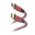 Miniatyrbild 3 av 4: Hama reflekterande USB-kabel 1,5 m USB 2.0 USB C Röd