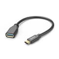 Miniatyrbild 3 av 3: Hama 00201605 USB-kabel 0,15 m USB 3.2 Gen 1 (3.1 Gen 1) USB C USB A Svart
