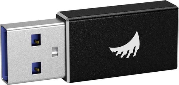 Angelbird USB 3.2 Gen 1 (USB 3.0) Adapter [1x USB 3.2 Gen 2-kontakt A​ (USB 3.1) - 1x USB-C-uttag] USB-AC