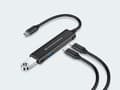 Miniatyrbild 5 av 8: Conceptronic HUBBIES 4-portars USB 3.0-hubb - USB-C-kontakt - USB 3.2 Gen 1 (3.1 Gen 1) Typ-C - 5000 Mbit/s - svart - aluminium - 0,15 m - USB (HUBBIE