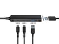 Miniatyrbild 8 av 8: Conceptronic HUBBIES 4-portars USB 3.0-hubb - USB-C-kontakt - USB 3.2 Gen 1 (3.1 Gen 1) Typ-C - 5000 Mbit/s - svart - aluminium - 0,15 m - USB (HUBBIE