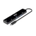 Miniatyrbild 2 av 7: Club 3D 6-i-1 nav - dockningsstation - för stationära datorer, bärbara datorer - USB4 - HDMI - GigE