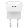 Miniatyrbillede 3 af 5: Belkin Boost Charge adapter med kabel - USB-C til Lightning - 1m - 30W - Hvid