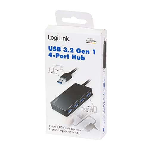LogiLink USB Hub USB 3.2 4-ports sort (UA0396)