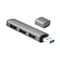 Miniatyrbild 5 av 5: LogiLink USB Hub USB 3.2 3-Port Gray (UA0395)