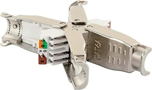 Schwaiger Keystone network cable connector CAT 6A (NKSV1531)