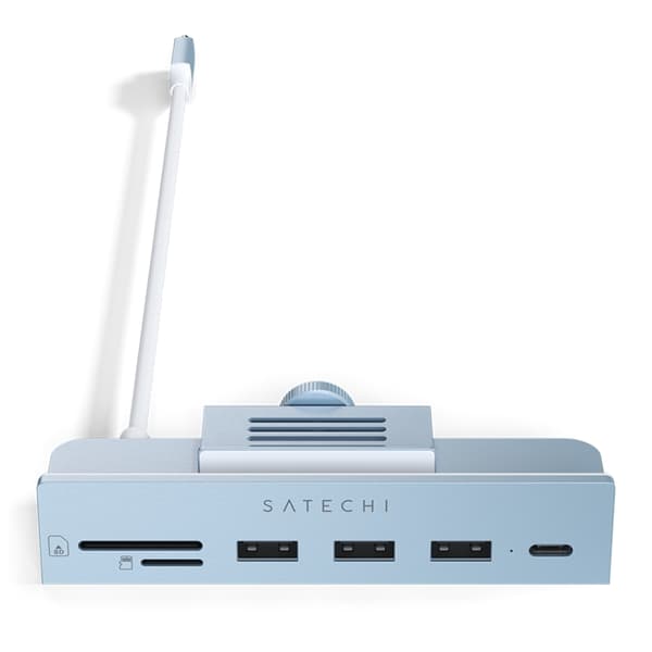 Satechi USB-C Clamp Hub För iMac 24-tum (2021) - Blå