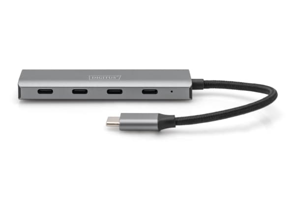 DIGITUS DA-70246 - Hubb - 4 x USB-C - skrivbordsmodell