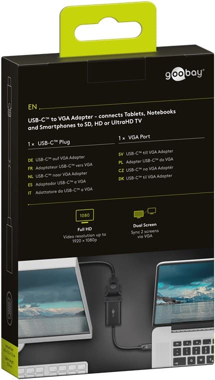 USB-C™ til VGA-adapter
