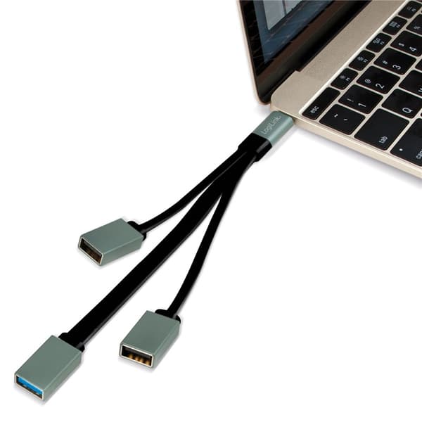 LogiLink USB-C 3-ports-nav
