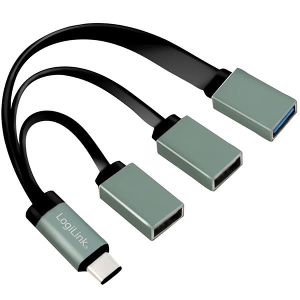 LogiLink USB-C 3-ports-nav