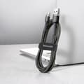 Miniatyrbild 7 av 8: Baseus Cafule 2.4A 1m Micro USB-kabel (grå/svart)