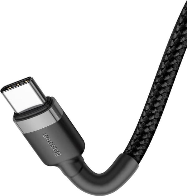 Baseus Cafule USB-kabel 1 m USB C Svart, Grå