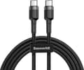 Miniatyrbild 2 av 11: Baseus Cafule USB-kabel 1 m USB C Svart, Grå