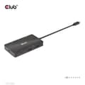 Pikkukuva 3 / 8: Club 3D - Telakointiasema - USB-C 3.2 Gen 2 - 2xDP - GigE