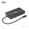 Pikkukuva 2 / 8: Club 3D - Telakointiasema - USB-C 3.2 Gen 2 - 2xDP - GigE
