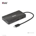 Pikkukuva 1 / 8: Club 3D - Telakointiasema - USB-C 3.2 Gen 2 - 2xDP - GigE