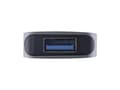 Miniatyrbild 3 av 5: InLine 33271L, USB 2.0 Type-C, USB 3.2 Gen 1 (3.1 Gen 1) Type-A, USB 3.2 Gen 1 (3.1 Gen 1) Type-C, 5000 Mbit/s, Grå, Gjuten aluminium, 87 W
