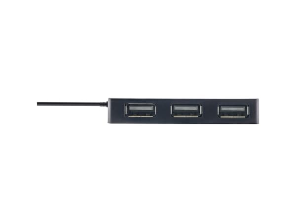 InLine 33293I, USB 3.2 Gen 1 (3.1 Gen 1) Type-A, USB 2.0, 480 Mbit/s, Svart, Plast, 1 styck