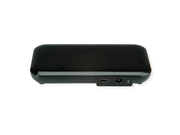 ROLINE 14.02.5055, USB 3.2 Gen 1 (3.1 Gen 1) Type-C, USB 3.2 Gen 1 (3.1 Gen 1) Type-A, USB 3.2 Gen 1 (3.1 Gen 1) Type-C, 10240 Mbit/s, Svart, 121 mm,