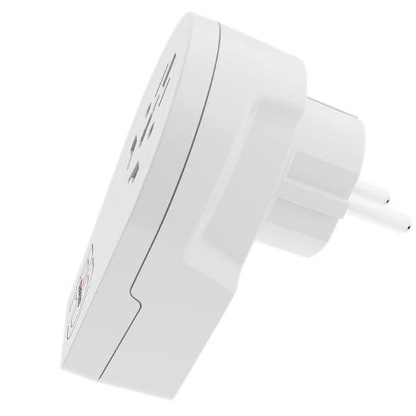 Verdensadapter - World to Europe USB-C™ PD