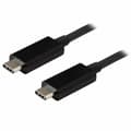 Miniatyrbild 1 av 2: Kabel USB C Startech USB31CC1M Svart 1 m