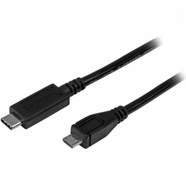 USB C till Micro USB 2.0I Adapter Startech USB2CUB1M USB C Svart 1 m