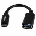 Miniatyrbild 1 av 3: USB A till USB C Kabel Startech USB31CAADP           Svart