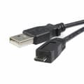 Miniatyrbild 1 av 3: USB-kabel till mikro-USB Startech UUSBHAUB2M           USB A Micro USB B Svart