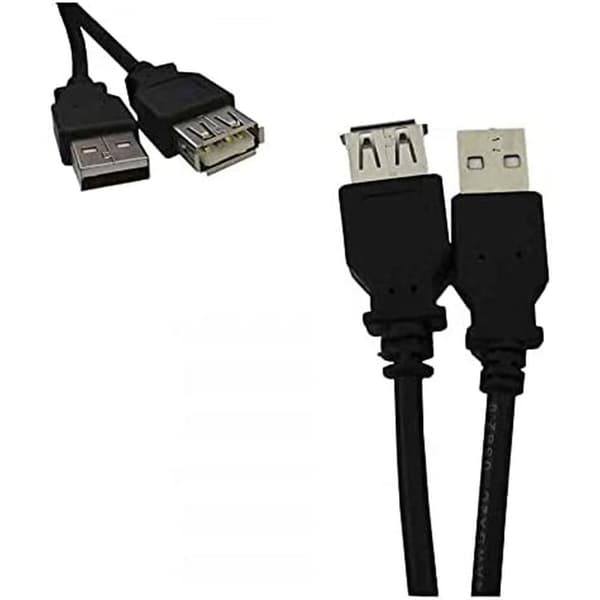 USB-kabel EDM 51253 Svart