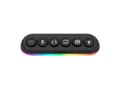 Miniatyrbilde 1 av 5: Streamplify HUB DECK 5, 4x USB 3.0, 1x USB 2.0, RGB, 12V, EU-strømledning - svart